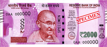 RBI 2000 Notes