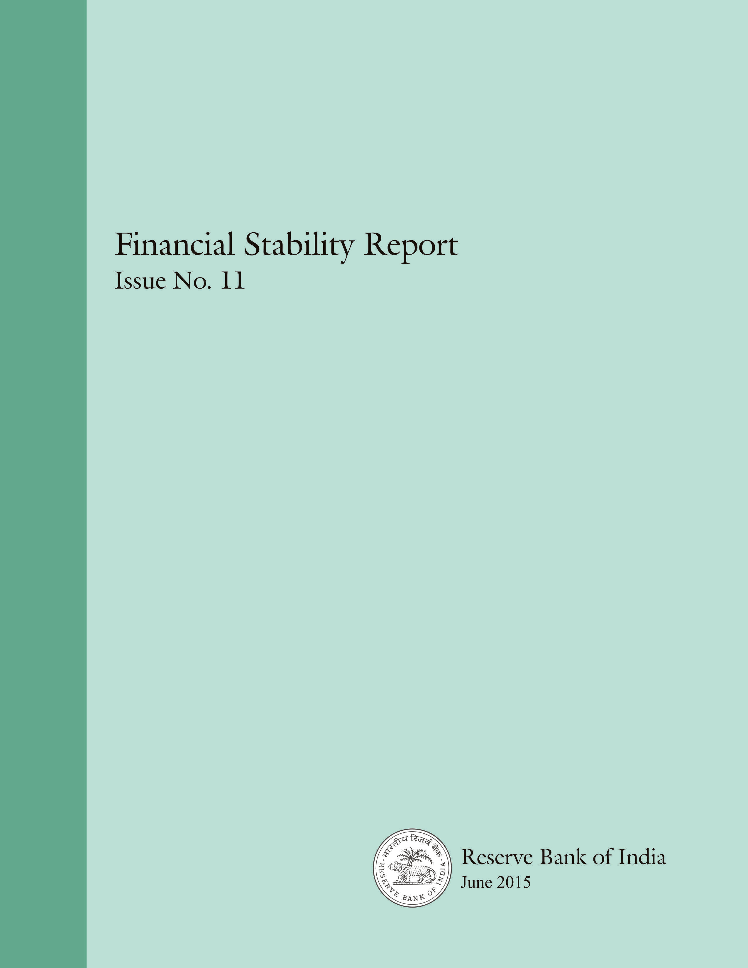 Financial Stability Report