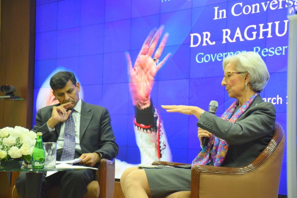 Ms. Christine Lagarde, Managing Director, IMF answering the questions posed