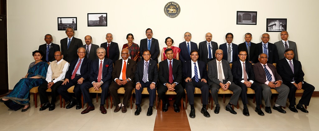 RBI Central Board members with other Senior Executives of the Reserve Bank of India