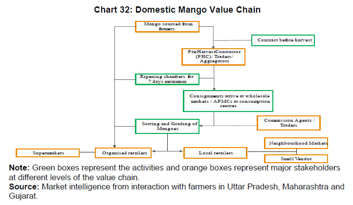 Chart 32: Domestic Mango Value Chain